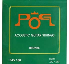[POG] 피오지 통기타 스트링 PAS - 100 / 어쿠스틱 기타줄 세트
