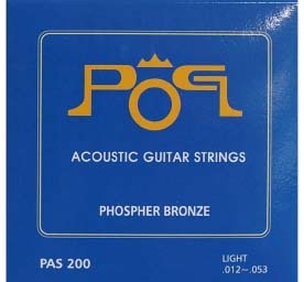 [POG] 피오지 통기타 스트링 PAS-200 / 어쿠스틱 기타줄 세트